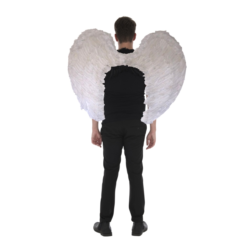 Zac's Alter Ego - White Full Body Feather Wings - White
